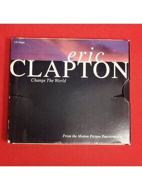 Eric Clapton Change the World CD Single 1996 Reprise Records Phenomenon